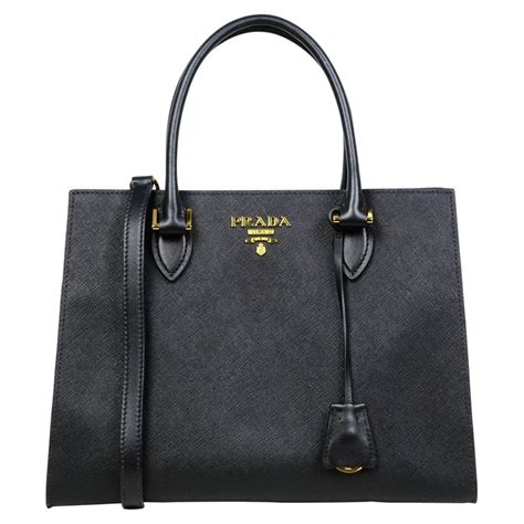 1BA118 Saffiano Lux Leather Tote